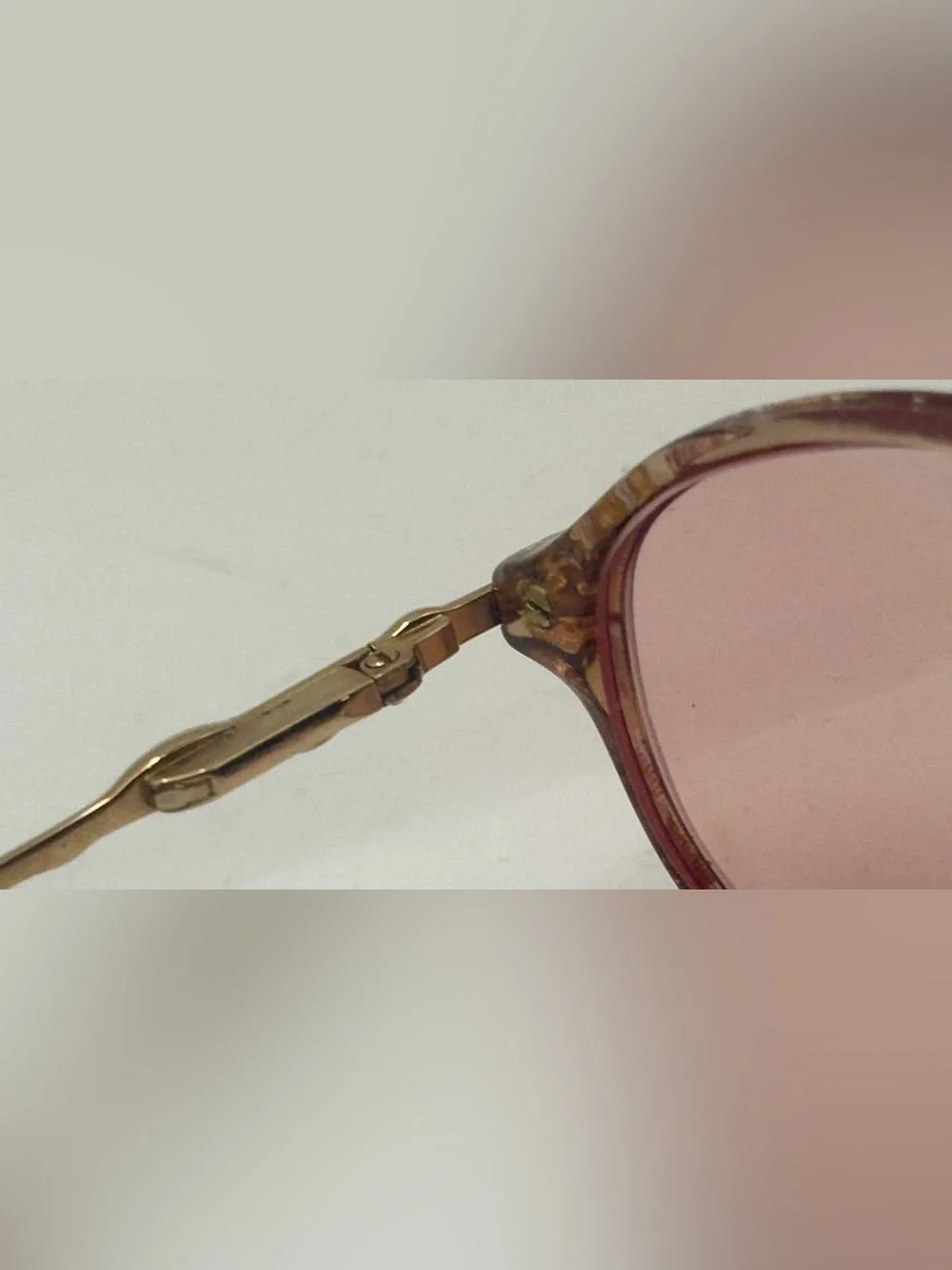 Lawrence Eyewear Brown Translucent Oval Sunglasses Frames Only